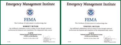 FEMA Certifications